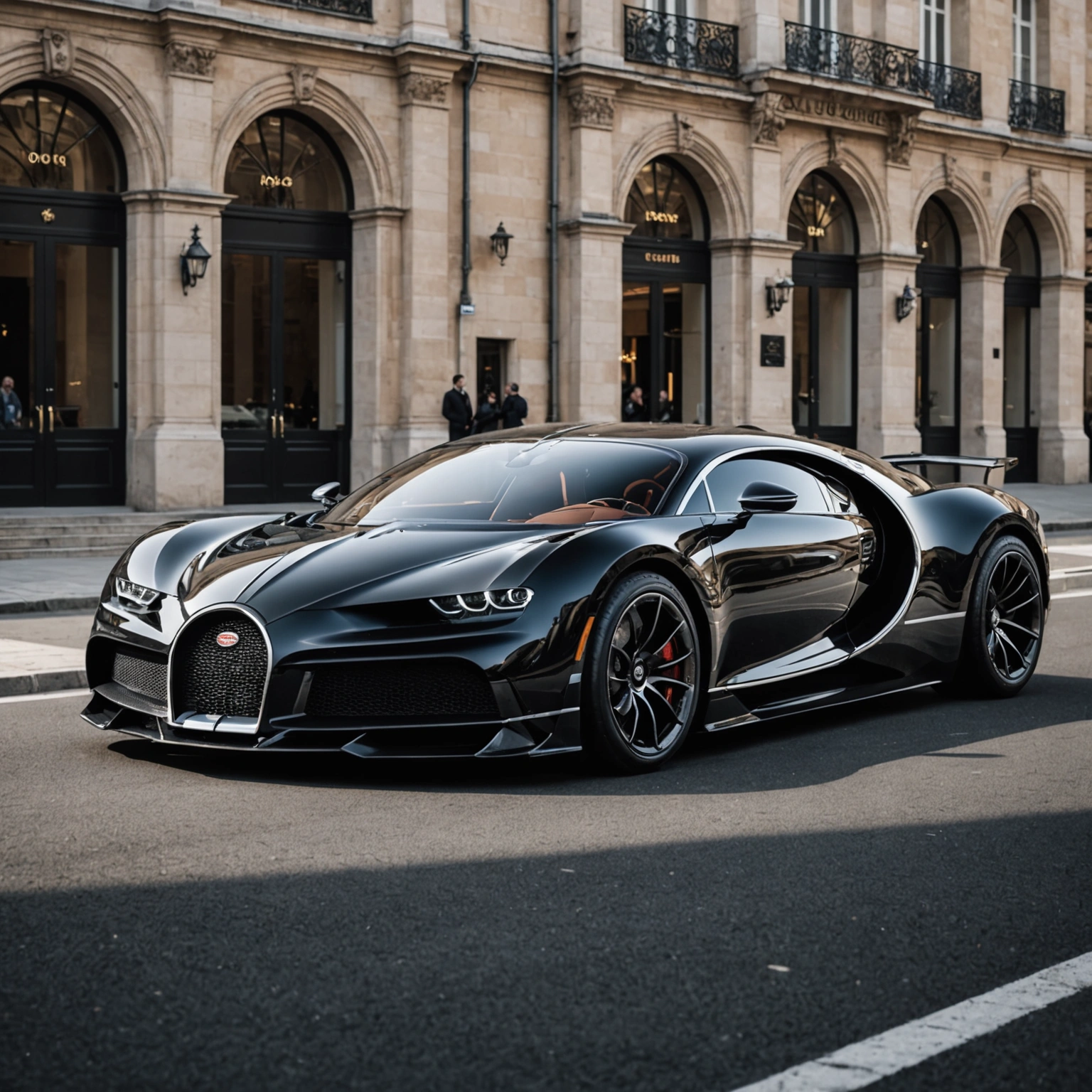 Криштиану Роналду и его самый дорогой автомобиль в мире: Bugatti La Voiture Noire