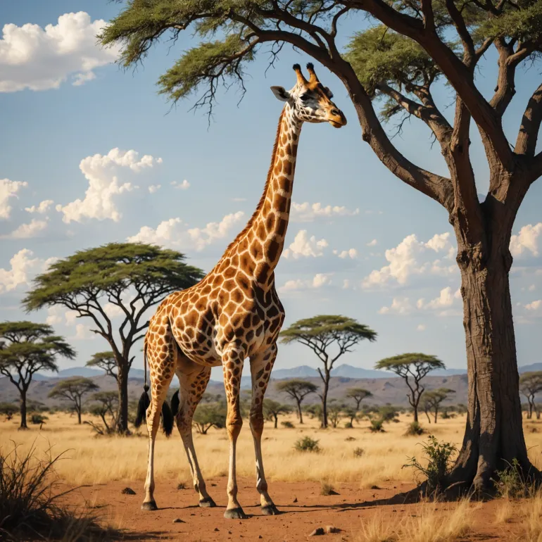 Удивительный мир животных: почему анатомия жирафа привлекает внимание учёных и любителей природы