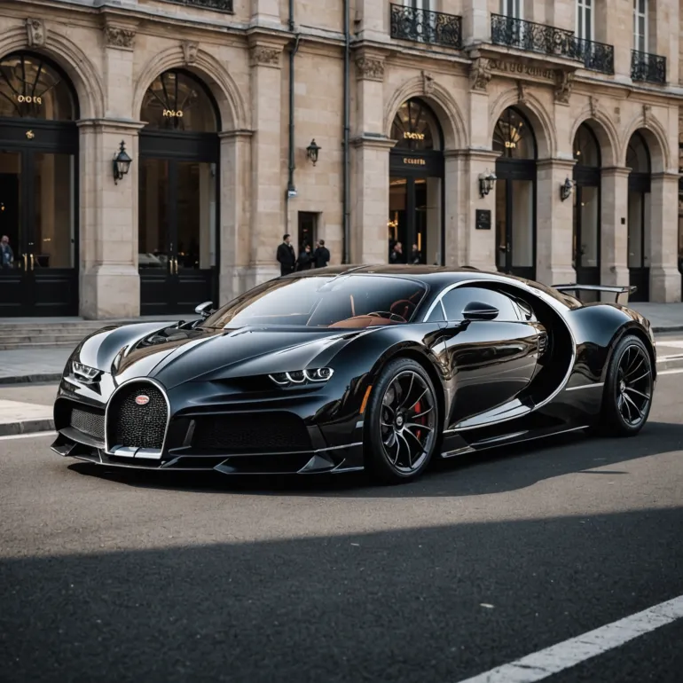 Криштиану Роналду и его самый дорогой автомобиль в мире: Bugatti La Voiture Noire