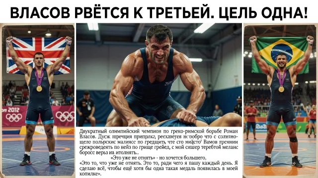 Власов рвётся к третьей. Цель одна!